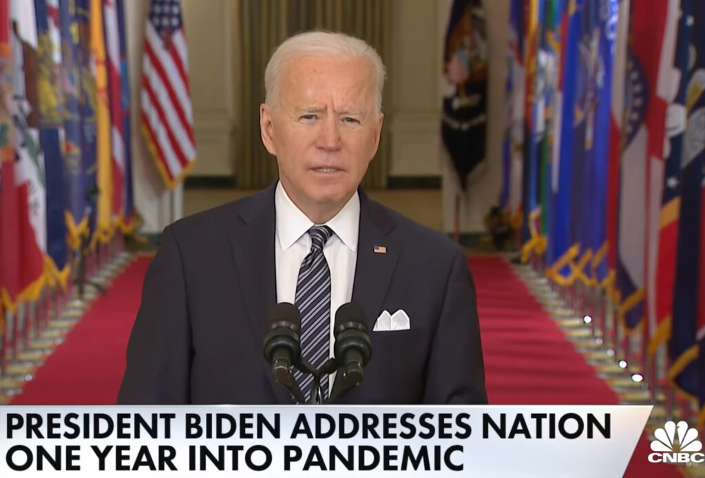 biden anniversary speech