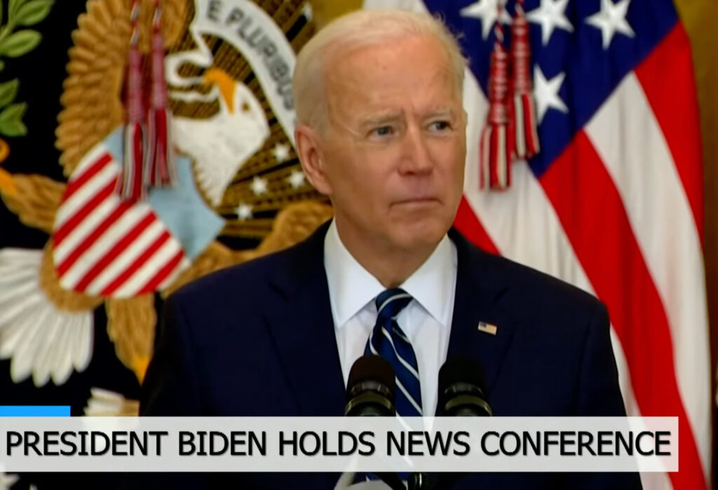 video of biden press conference