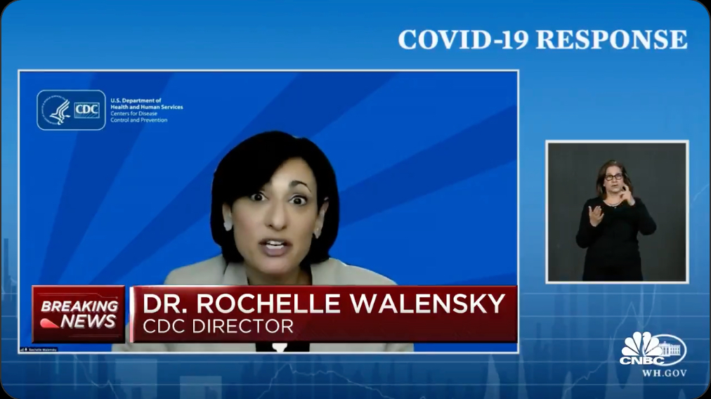 cdc director rochelle walensky