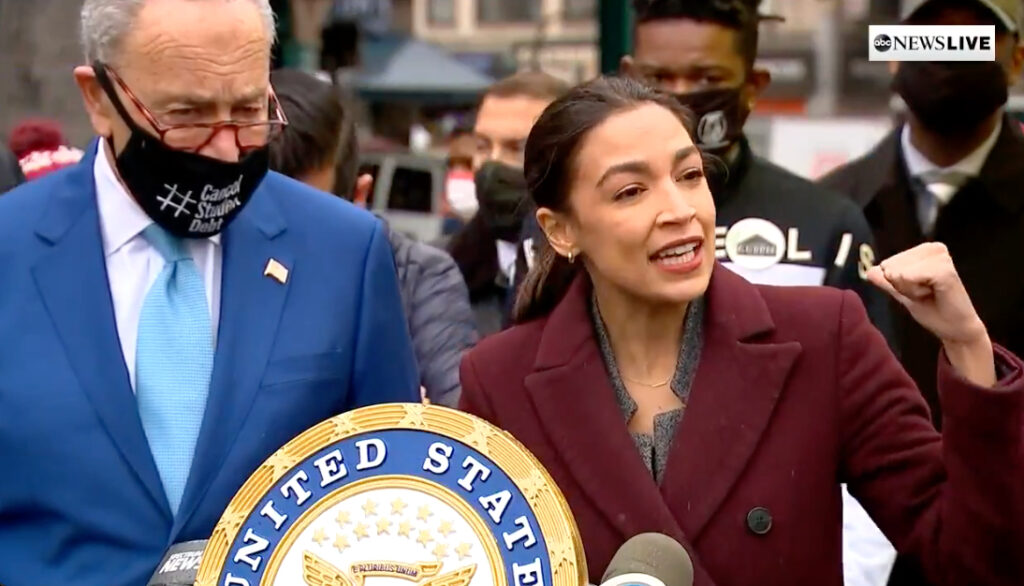 schumer ocasio-cortez fema program