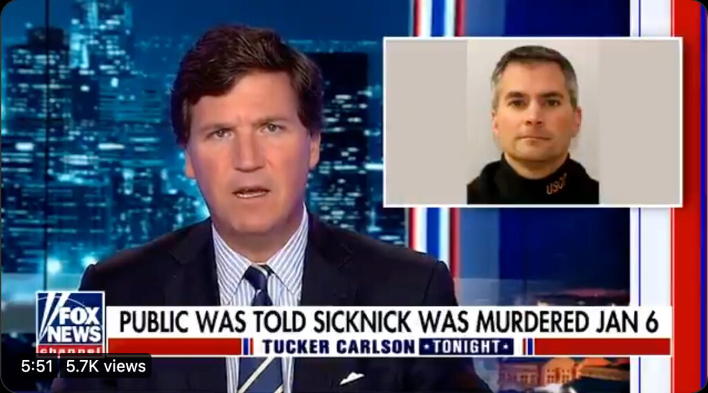 tucker carlson brian sicknick