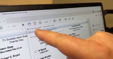 rescanned ballots